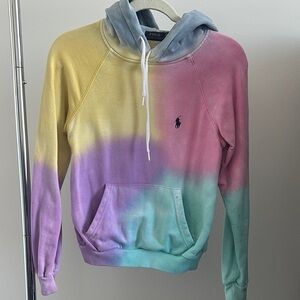 Ralph Lauren Pastel Tie-Dye Hoodie